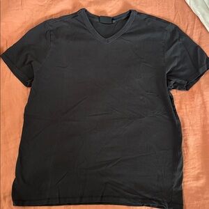 Richer Poorer Black V-Neck Tee